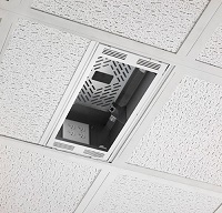 Chief Cms491 1 X 2 Plenum Rated Storage Box Ceiling Enclosure