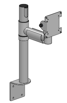 Spacepole Gen Spi Railmount Mm Lcd On Swingarm Mm