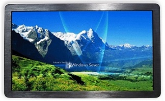 27 Inch Touch Screen Computer for Kiosk, Desk or Wall Mount
