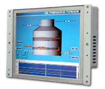 8 inch Open FramePanel Mount Industrial Display Touch Monitor