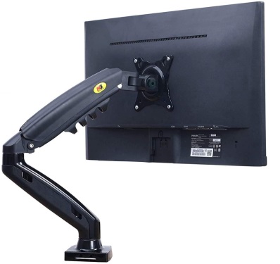 TWAP-Stand-EN211 C-Clamp Edge-Mount Desk Mount Stand Full Motion Swivel Monitor Arm with Gas Spring