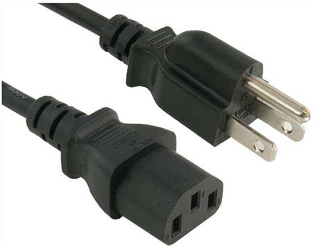 Elo E593865 NA Power Cord, 02-/03-Series Desktop Monitors