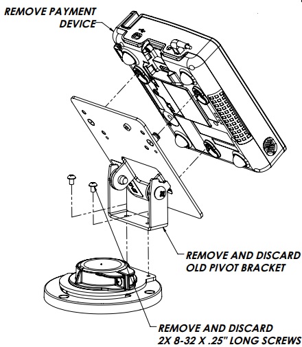 Havis 367-4531-1 Conversion Kit Ingenico LANE 7000 Conversion Kit