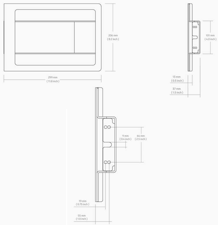 Heckler Design H633 Sidet Mount for iPad