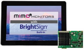 Mimo UM-1080C Touch Display with BrightSign