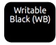 Writable Black