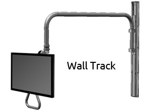 ICW UL182I Overhead Arm Wall Track