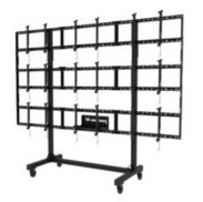 Peerless DS-C555-3X3 SmartMount Portable Video Wall Cart 2x2, 3x2 or 3x3 Configuration