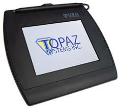 Topaz T-LBK57GC SigGem Color 5.7 LCD Signature Capture Pad